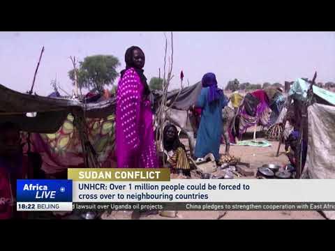 Conflict in Sudan could force 1 million to flee