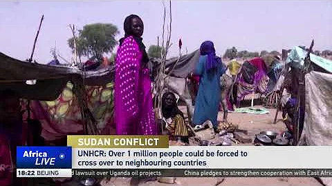 Conflict in Sudan could force 1 million to flee