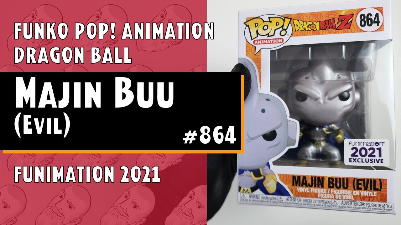 Boneco Majin Buu (Evil) 864 Dragon Ball Z - Funko Pop! - UATARI