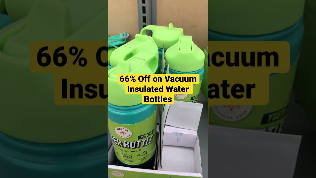 Walmart: $6 Vacuum Insulated Water Bottles. Original Price $18. Aug 21, 2022