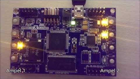 AVR XMEGA XPAILED - Ampel