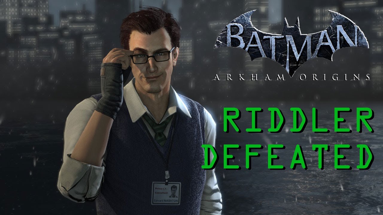 Batman: Arkham Origins (PC) - The Riddler Defeated (All Enigma Items  Found/Destroyed) - YouTube