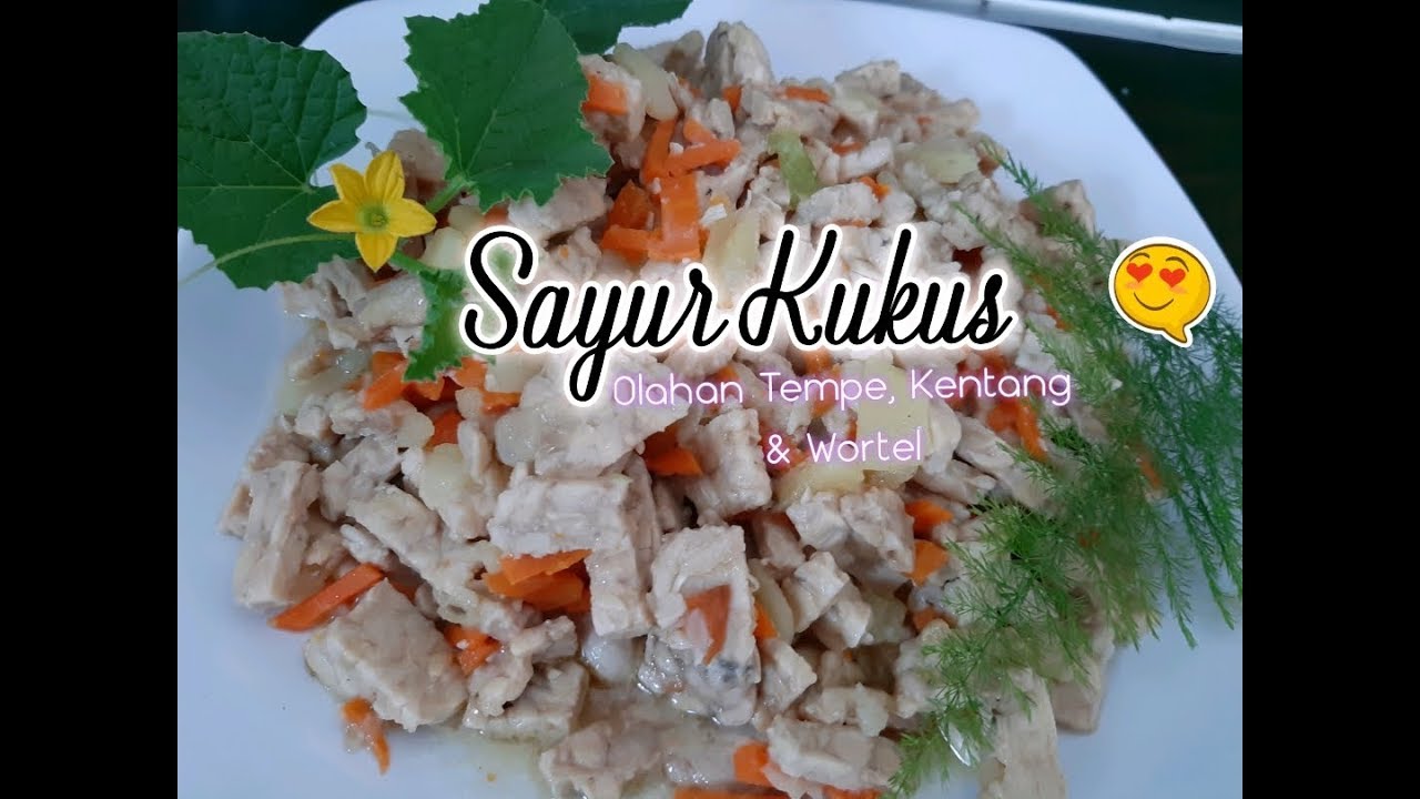 RESEP TEMPE KUKUS SEHAT OLAHAN TEMPE WORTEL KENTANGI 