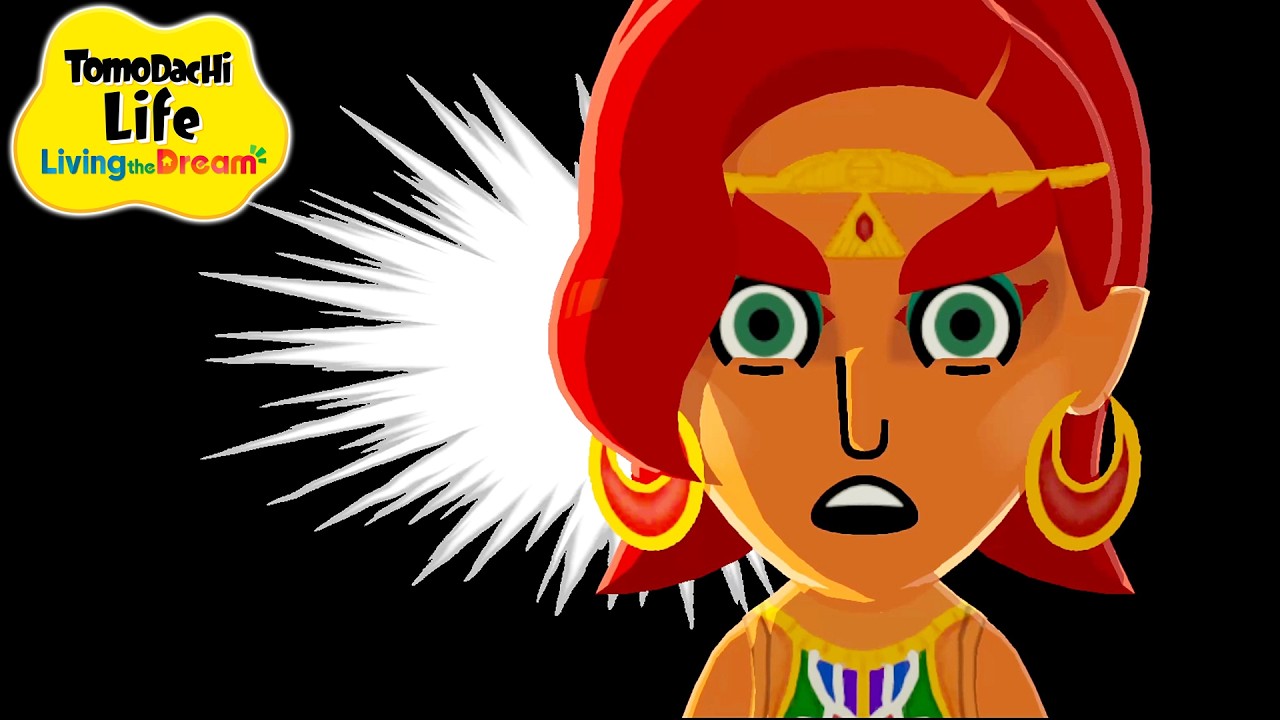 Urbosa Finds LINK'S SECRET?! [Tomodachi Life]