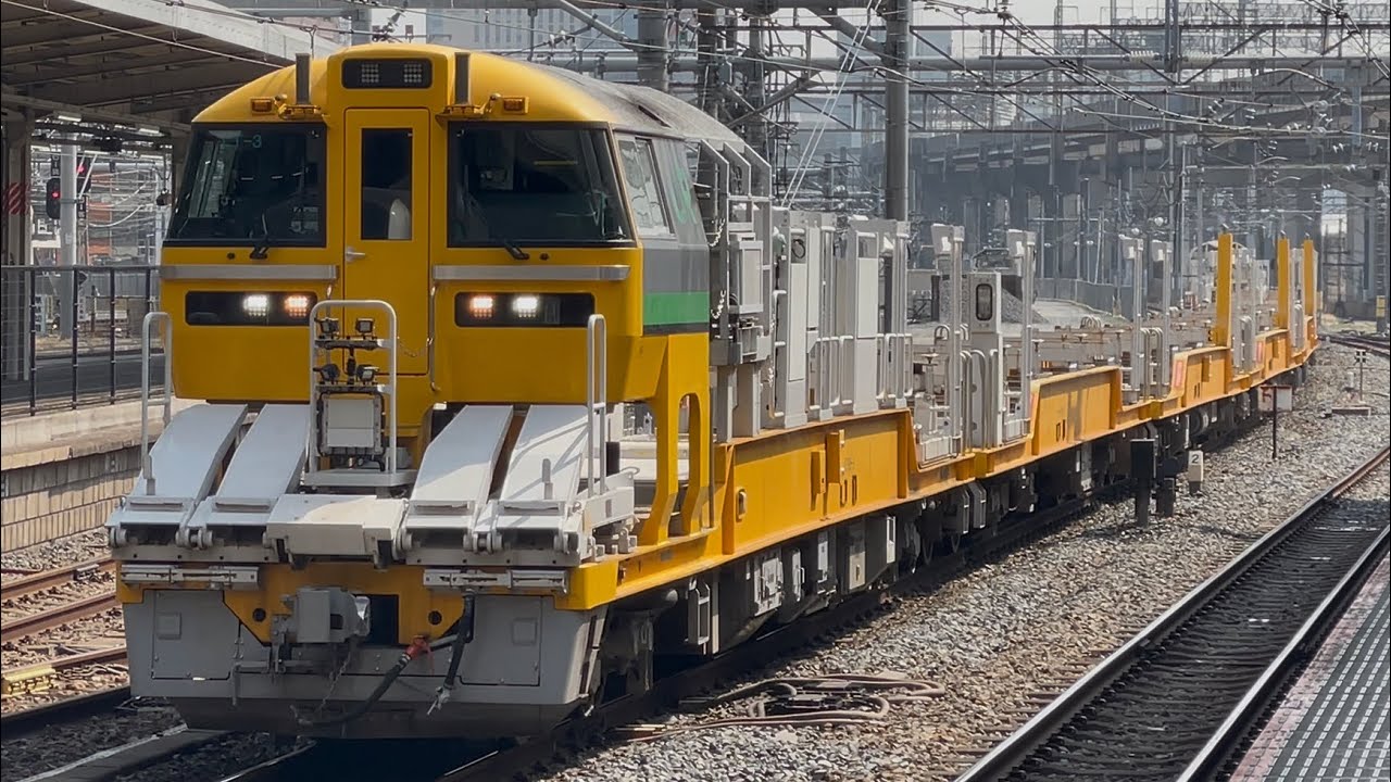 4K高画質】【長野工臨L返空（レール空車）】キヤE195系0番台ｵｸLT-3編成