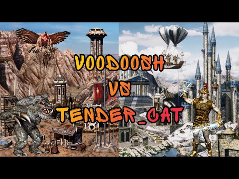 Герои 3. HOTA:JC. VooDooSh(Цитадель) vs Tender_Cat(Башня) 23.12.2021