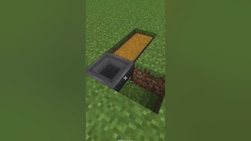 how to make a cobblestone generator in minecraft #shorts #minecraft