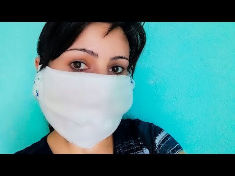 Video: Cómo coser una máscara médica con tus propias manos