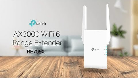 How to Set up TP-Link Range Extender RE705X
