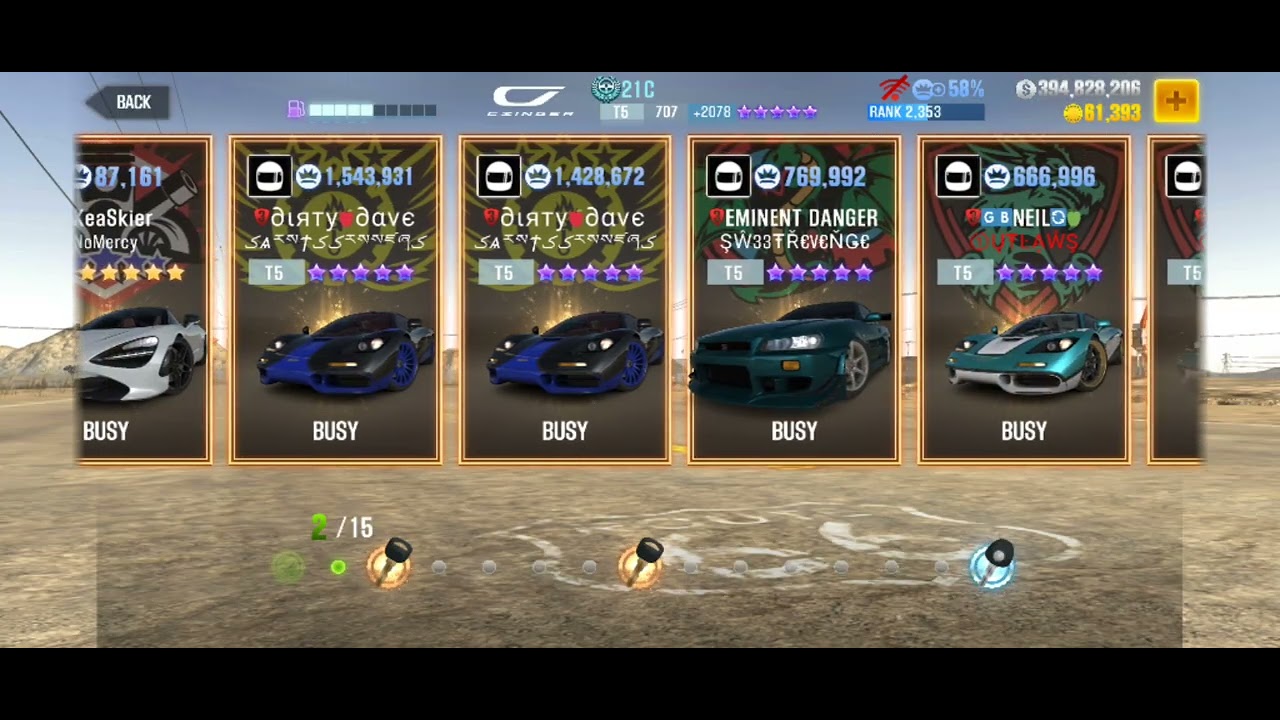 🏁Csr2🏁 21C Czinger live lobby setup to crush the competition (8.1 ...