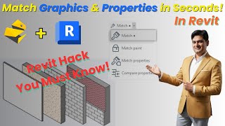 PyRevit Trick: Match Graphics & Properties of Elements in Revit (Step-by-Step) | Save Hours in Revit