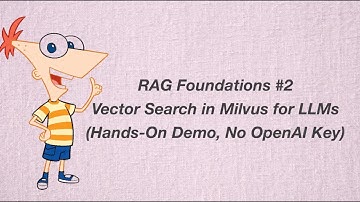 RAG Foundations #2 – Vector zoeken in Milvus voor LLM