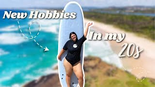 I Tried Surfing for the First Time! 🌊🏄‍♀️ (I have no idea what I'm doing)