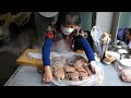 오후 2시 세운상가 뽈살 순대 할머니 근황 / 50 Years, Handmade Sausage - Sundae  / Korean street food