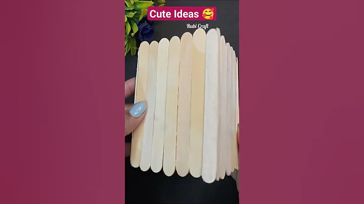 DIY Ice Cream Stick Craft Ideas 😱🥳#shorts #icecreamstickcraft #youtubeshorts