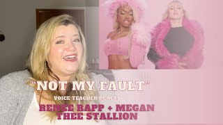 Voice Teacher Reacts | Reneé Rapp and Megan Thee Stallion "Not My Fault" | Mean Girls