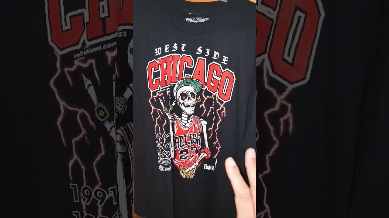 C2E2 Haul Part 3 Relish Brand West Side Chicago Graphic T Shirt Graphictees Chicagobulls