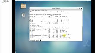 LinuxCBT Labs -Disk Quota CentOS EL 7 Part -2 in Hindi/Urdu