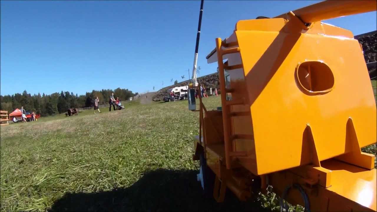 Cowichan Fair drive around 850 Kenworth bunk view