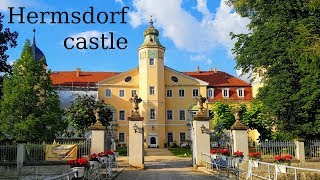 Schloss Hermsdorf Park Teich Uberblick Castle And Pond Overview Youtube 