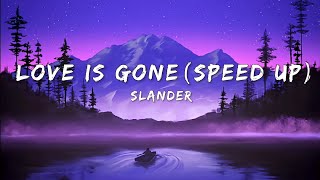 SLANDER - Love Is Gone (Speed Up)(Lyrics) Resimi