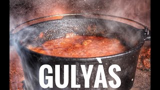 Dutch Oven Gulyàs Gulasch, Gulaschsuppe - Deutsches Bbq-Video - 0815Bbq