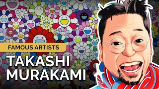 The Anime-Style Pop Art of TAKASHI MURAKAMI: Artist Bio + Speedpaint