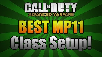 Call Of Duty Advanced Warfare: "Best MP11 Submachine Gun Setup"-AW Best Class Setup Episode 9!