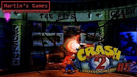 Crash Bandicoot 2 - The Pits #5 - Walkthrough / Long Play