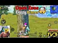 Open Zone😰 lo Crazy Chicken Dinner Kottanu Guys😎 | Solo vs Squad Gameplay