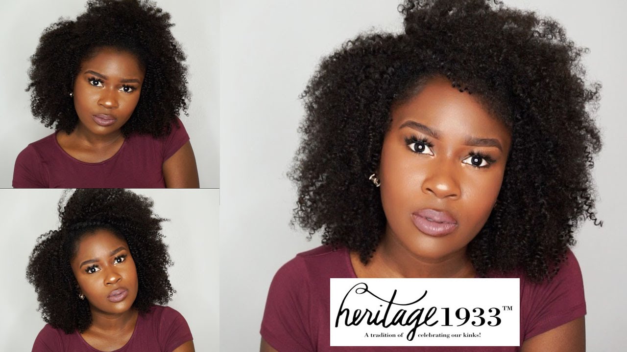 The Best Kinky Curly Hair For Type 4 Natural Hair Heritage1933