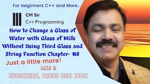 C++ Programming - Chapter 8