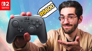 O Pro Controller do Switch 2 VALE A PENA? É PRA VOCÊ? - Análise Completa