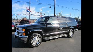 1999 CHEVY SUBURBAN 4X4  SOLD!!