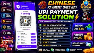 Chinese Payment Gateway 2026 🔥 UPI Payment Gateway Integration | Instant Settlement & Bulk Payout