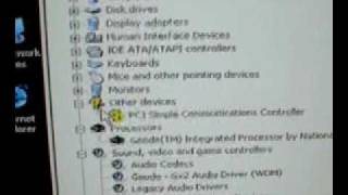 Windows Xp On Dectop With 32 Lcd Tv Display