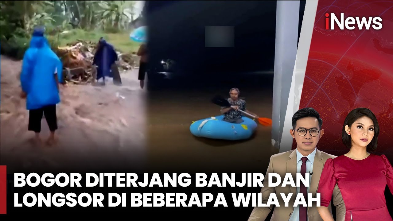 Hujan Deras, Banjir Melanda Sejumlah Wilayah di Bogor | iNews Pagi | 07/06