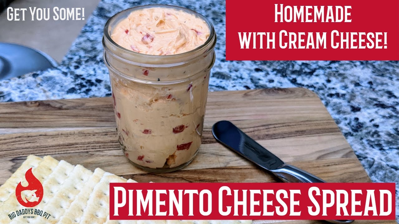Pimento Cheese Spread Recipe with Cream Cheese Homemade Pimento
