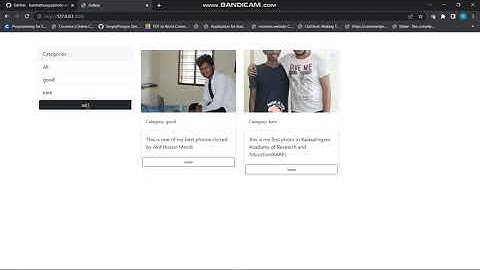 django photo album demo video