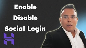Enable or disable your social login in hostinger 2025