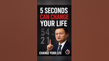 The 5-Second Rule to Beat Laziness | Jack Ma Motivation #shorts
