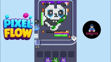 Pixel Flow Level 26 Walkthrough Solution