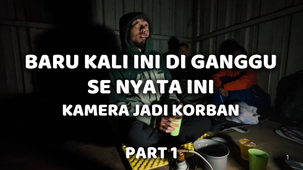 KEJADIAN HOROR SAAT NGANTER PENGANTIN BARU - GUNUNG LAWU CEMORO KANDANG #1