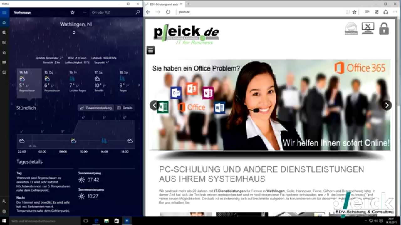 Windows 10 Desktop Organisieren Youtube