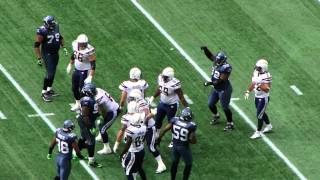 12th man causes Charger false start.