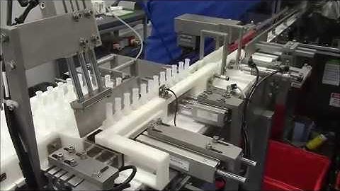 Bottle Indexing Conveyor / Tray Loader