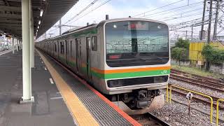 E231系1000番台コツK-41編成尾久発車