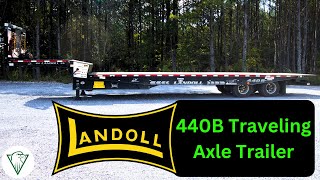 Landoll 440 Series Traveling Axle Trailer Review! | Parker Systems