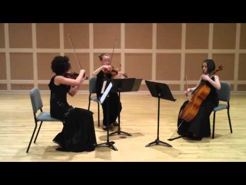 Tre Dolce plays Borodin String Trio in G minor