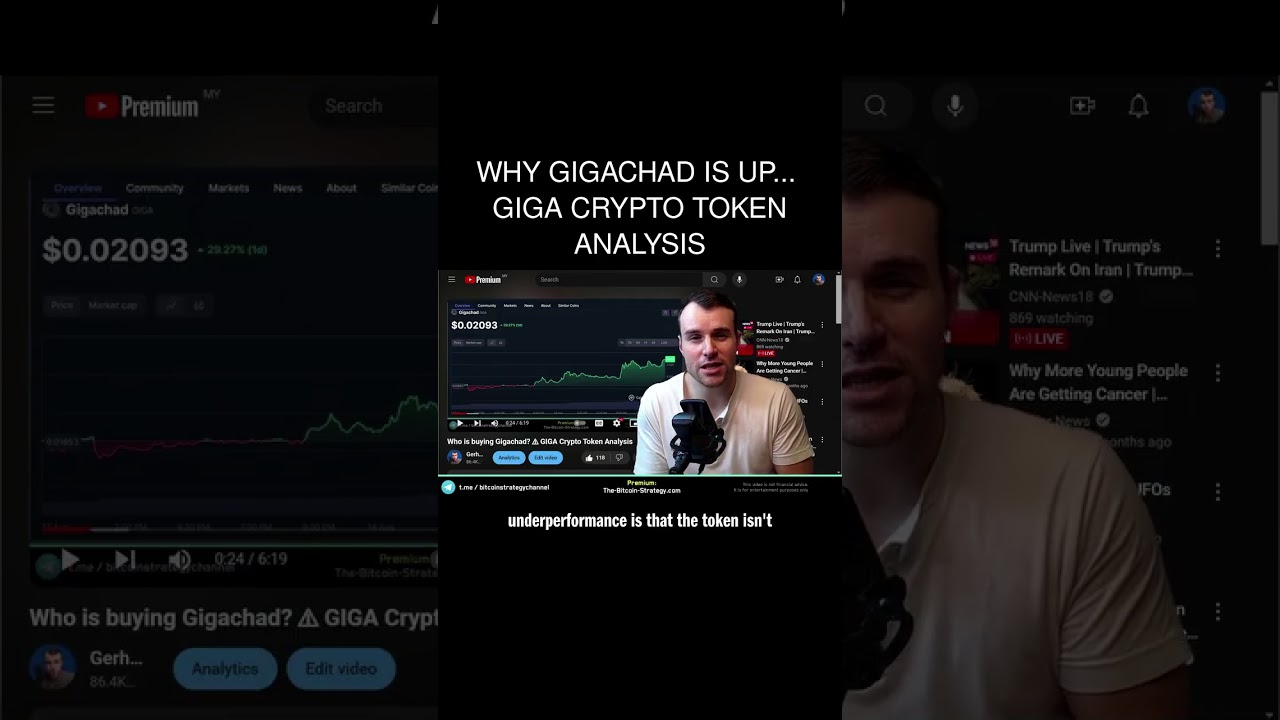 Why Gigachad is up... 🤩 GIGA Crypto Token Analysis - YouTube